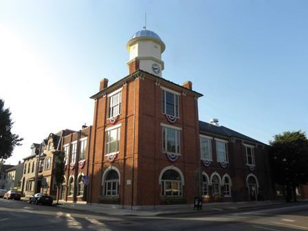 Present day borough office / Chambersburg Police Department